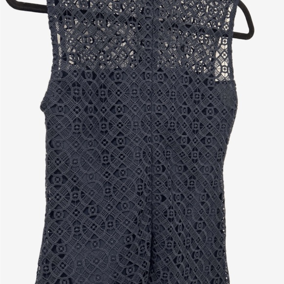 Sandro, Lace dress with trim on the collar - Picture 5 of 7